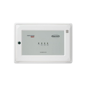 Fonte auxiliar Smart Bateria Inclusa 2,5a 24v - Segurimax