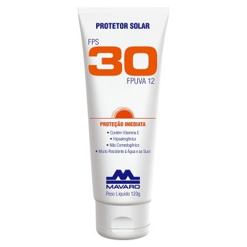 Protetor solar fator 30 - 120g