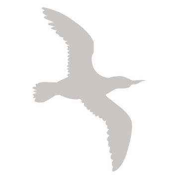 Adesivo passarinho para colar em vidros 10 x 10cm