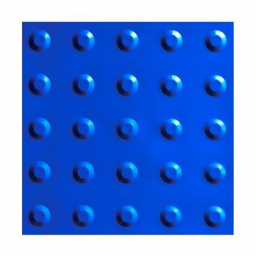Piso Tátil Alerta Azul 25x25cm