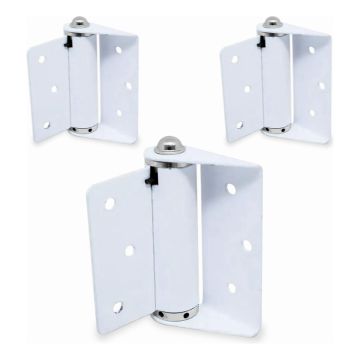 Dobradiça Zeus p/ porta corta fogo c/ mola - BRANCA IND PCT 3un