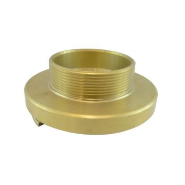 Adaptador storz rosca macho em latão - 2.1/2 pol. para 2.1/2 pol.