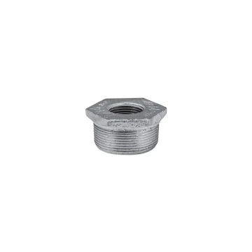 Conexão bucha de redução galvanizado - 1.1/2 pol. x 3/4 pol.