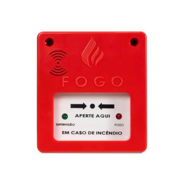 Acionador manual com sirene endereçavel compact