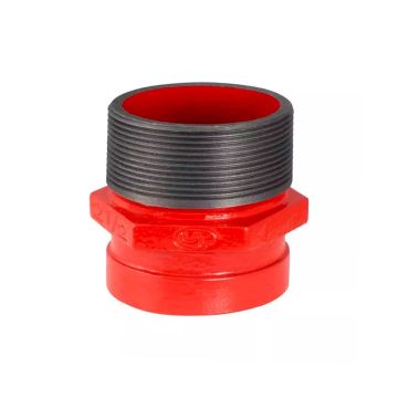 Adaptador Ranhurado - Rosca Macho BSP