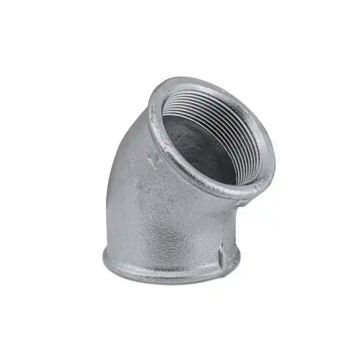 Conexão cotovelo galvanizado 45° (joelho) (Z)
