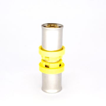 Luva de compressão pex multicamadas para gás - 25x25mm