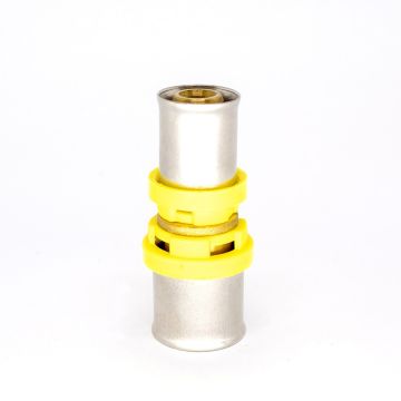 Luva de redução de compressão PEX multicamadas para gás - 32x16mm