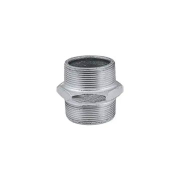 Conexão niple duplo galvanizado