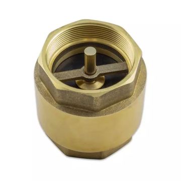 Válvula De Retenção Vertical 2 1/2''  Polegadas Latão