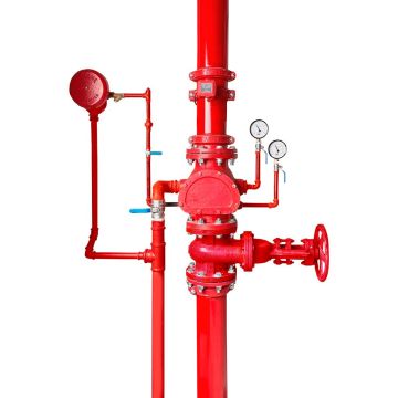 Válvula governo alarme flangeada completa - 6 pol.