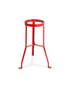 Suporte Extintor Chão - tripé P8/P12/AP/Co2 reforçado (Vermelho)