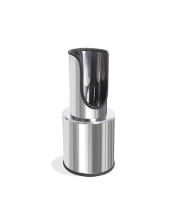 Suporte Extintor Chão para P8/P12/AP/Co2 em aço inox polido