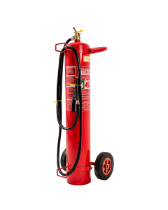Extintor carreta PQS 20kg ABC