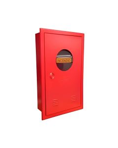 Caixa metálica de mangueira embutir com visor - 75 x 45 x 17cm