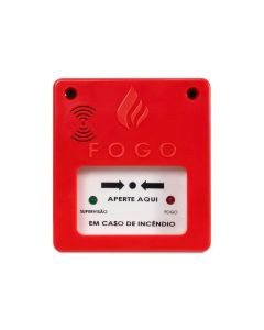 Acionador manual com sirene endereçavel compact