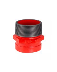 Adaptador Ranhurado - Rosca Macho BSP Lede