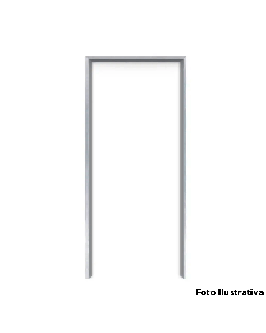 Marco Porta Corta Fogo Cinza Chumbado 90x210 Portex