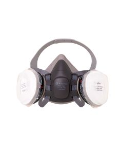 Kit Máscara SemiFacial de Pintura com Filtro 7001 + Retentor - ProtecFace | CA 48816