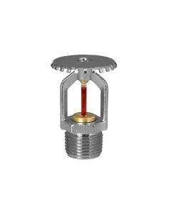 Sprinkler Upright 68º 1/2" Cromado Vermelho - Resp. Rápida - K80