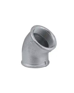 Conexão cotovelo galvanizado 45° (joelho) (Z)