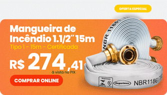 Promoção de mangueira de incêndio tipo 1 15 metros